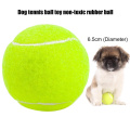 Custom Printed Durable Non-toxic Rubber Dog Tennis Ball Toy Pet Catching Game Training dog toys interactive